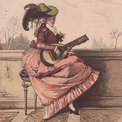 19th century music related prints